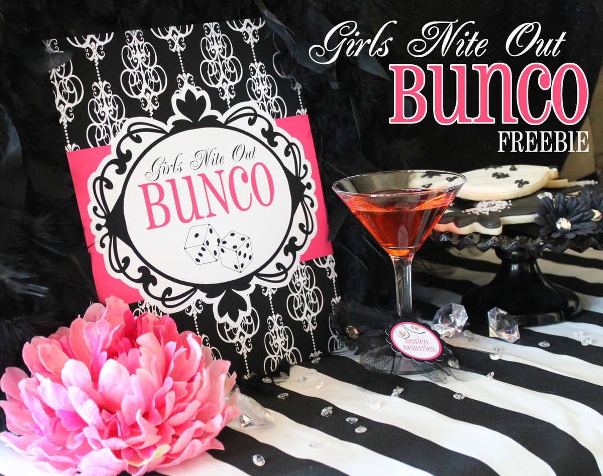 Free Bunco Printables on { lilluna.com } Great game night!!