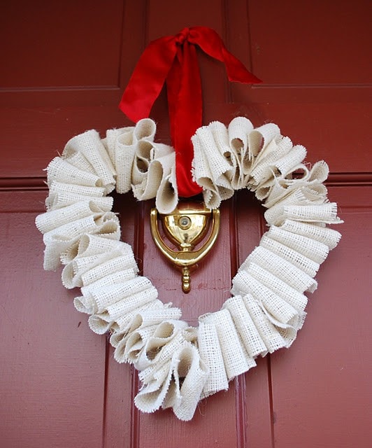 Valentines Wreath ~ Double Heart Wreath – Krazy Mazie Kreations