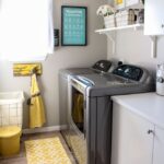 Beautiful Laundry Room Makeover on { lilluna.com } Great ideas to help inspire your own creativity!