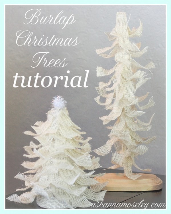 A beautiful collection of 30 Handmade Christmas Trees! Lots of great ideas to inspire you!