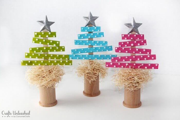 A beautiful collection of 30 Handmade Christmas Trees! Lots of great ideas to inspire you!