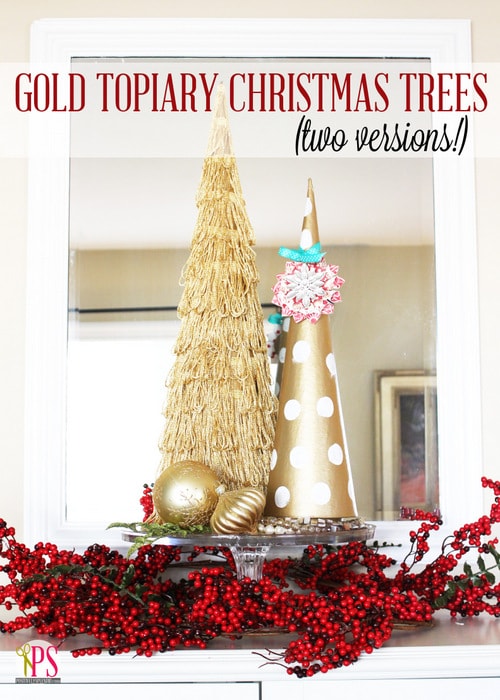 A beautiful collection of 30 Handmade Christmas Trees! Lots of great ideas to inspire you!