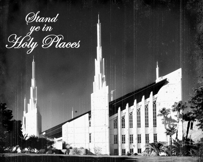 Stand ye in Holy Places Temple Blocks tutorial!! Great gift for young women & daughters!