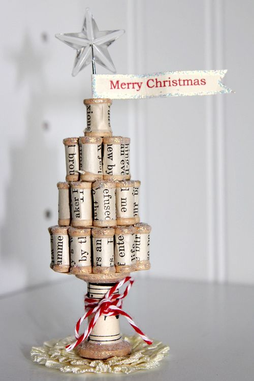 A beautiful collection of 30 Handmade Christmas Trees! Lots of great ideas to inspire you!