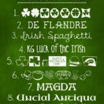Favorite Free St. Patrick's Day Fonts and Graphics. These are perfect to use for printables!! List on { lilluna.com }