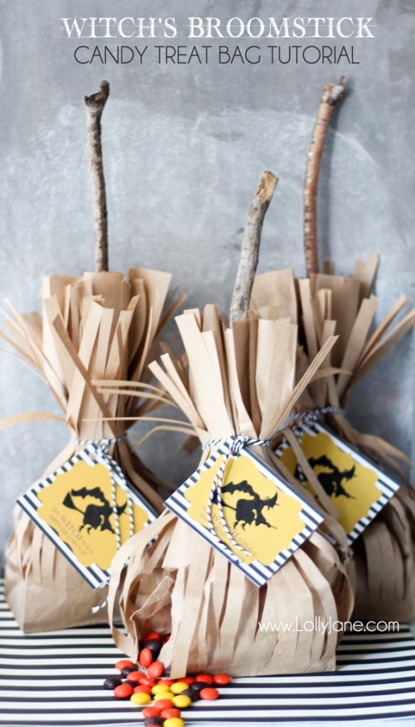 20+ Homemade Halloween Treat Bags