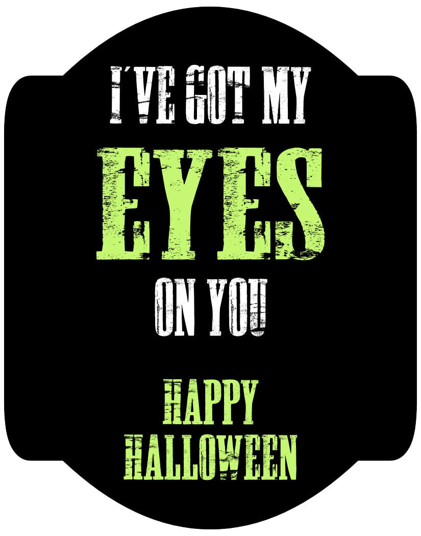 Halloween-EYES on You print