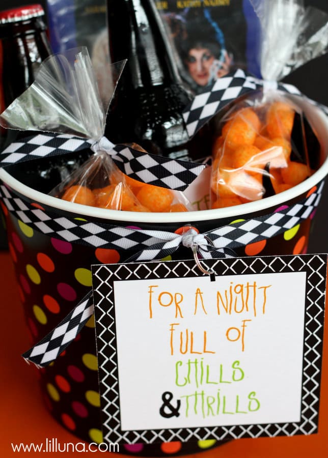 Movie Night Party Favor Idea