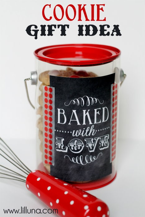 Cookie Gift Idea! So easy, just fill with yummy cookies and give to that special person!