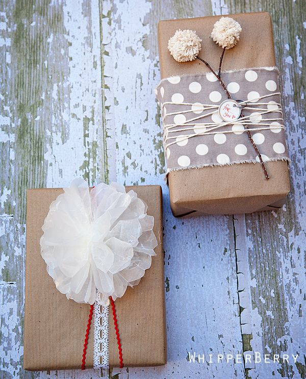 20+ Pretty Packaging Ideas - so many cute ideas for packaging Christmas gifts!! { lilluna.com }