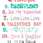 Favorite Free Valentine's Fonts and Graphics to download and use { lilluna.com }