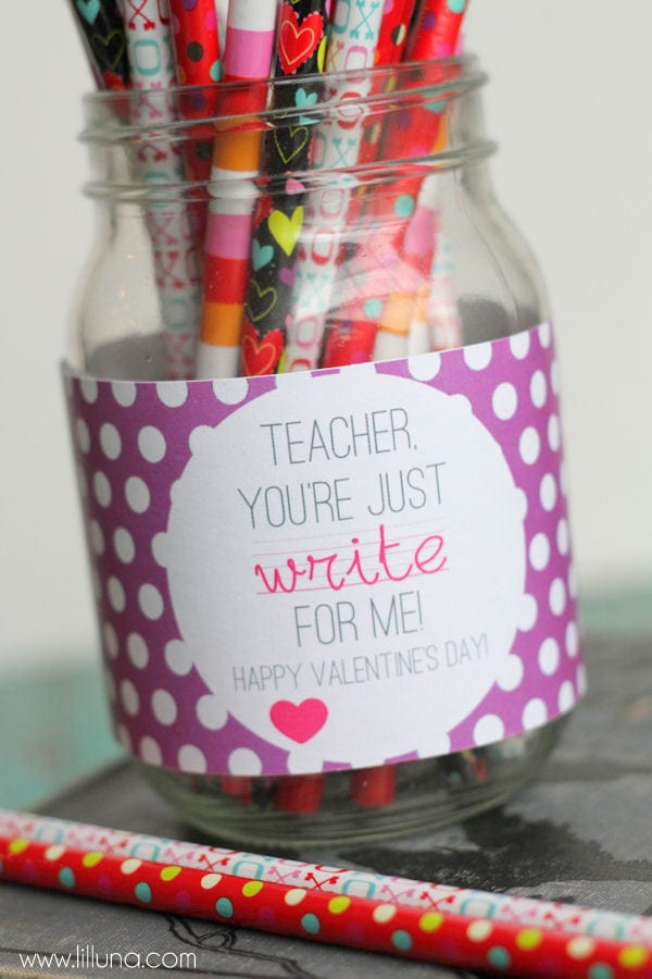 DIY Teacher Valentine Gift Ideas - The Crazy Craft Lady