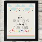 FREE Create Your Own Sunshine Print on { lilluna.com } SO cute & colorful!! Use as decor or give as a gift!!