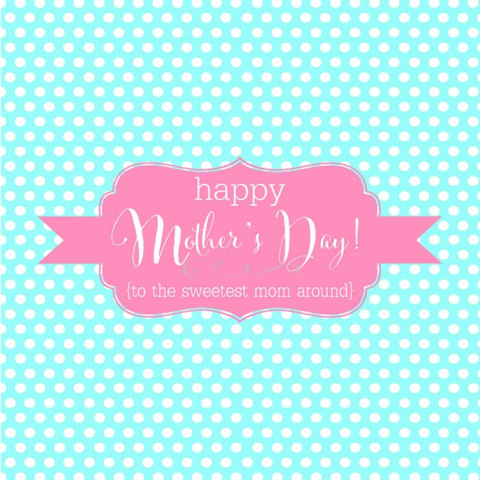 Happy Mothers Day Candy Bar Wrappers - AQUA