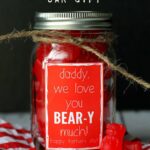 Super CUTE and SIMPLE Father's Day gift that says how BEAR-y much you love him! { lilluna.com }