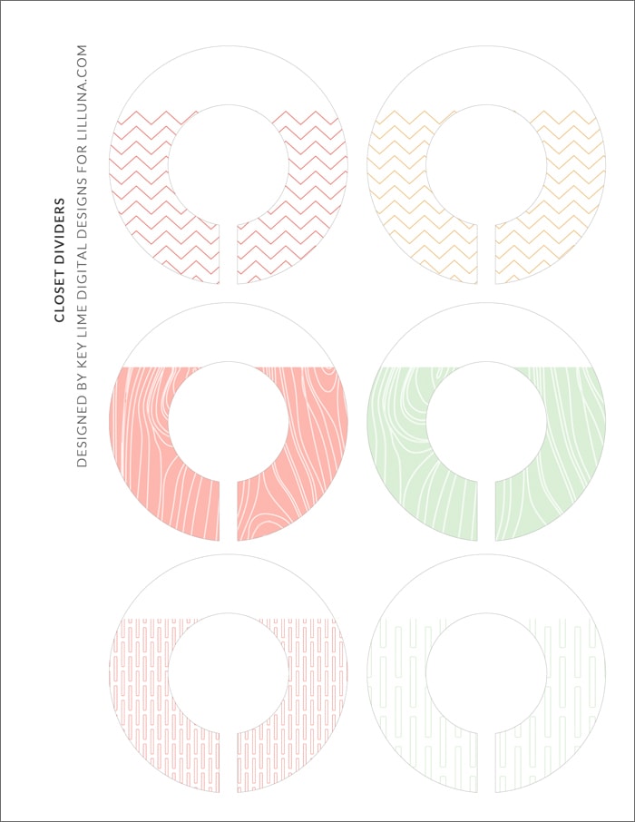 FREE Kids Closet Dividers – Let's DIY It All – With Kritsyn Merkley