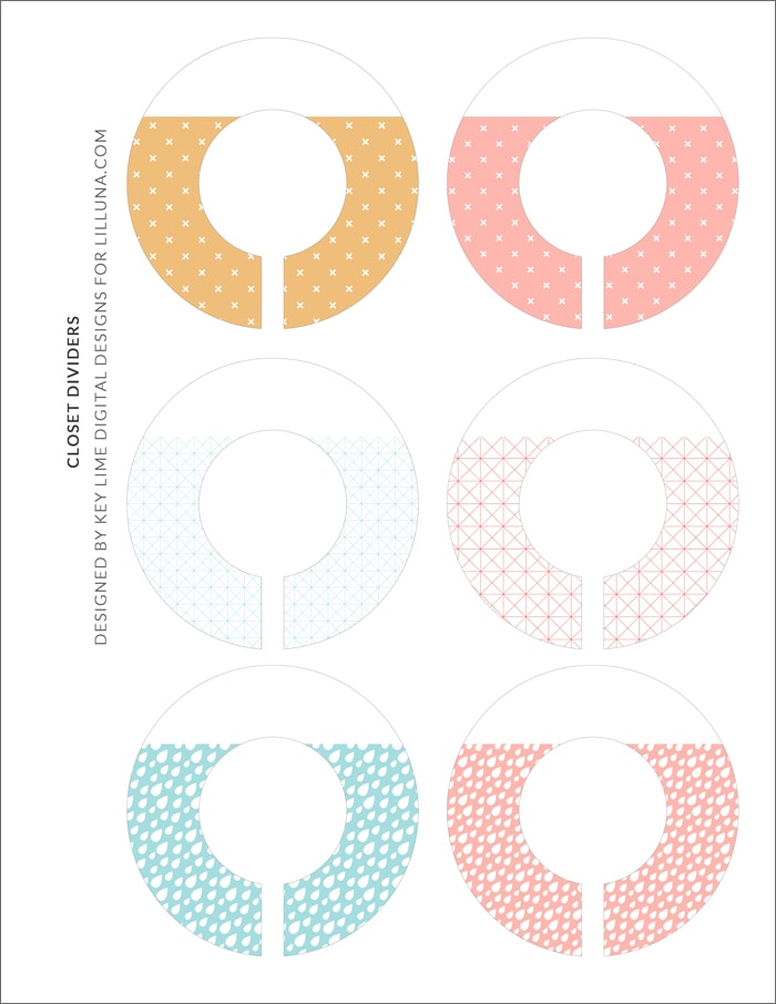 FREE Kids Closet Dividers – Let's DIY It All – With Kritsyn Merkley