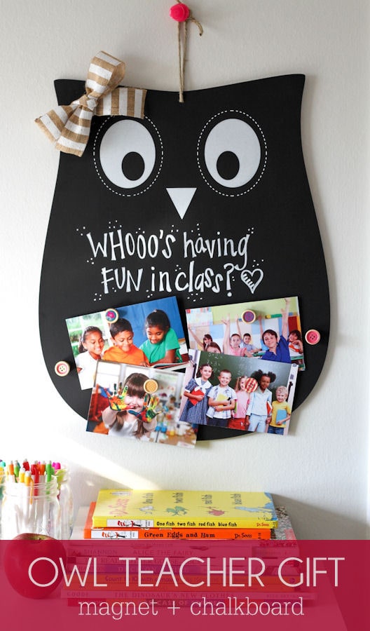 DIY Teacher Gift Idea: Yardstick USA Wall Art