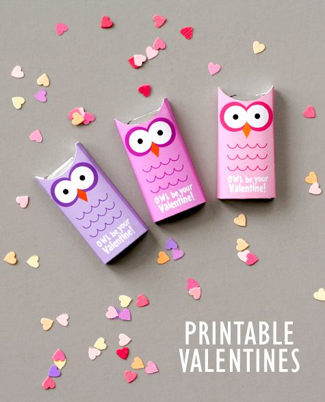 25+ Non-Treat Valentines - a roundup of non-treat valentine's printables on { lilluna.com }