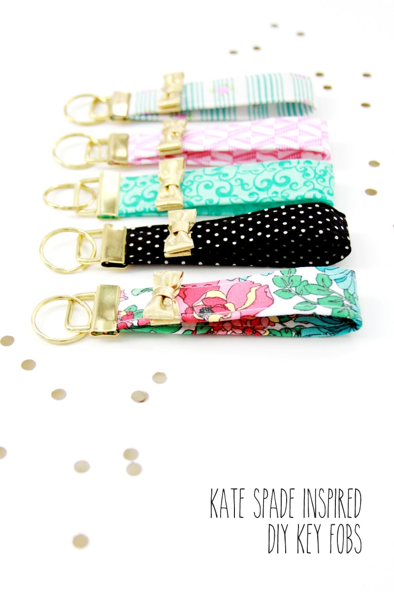 Kate Spade Inspired DIY Key Fobs – Let's DIY It All – With Kritsyn Merkley