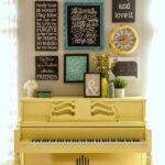 How to paint your piano - it's easier than you think! Tutorial on { lilluna.com }