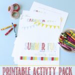 Summer Fun Activity Pack - 10 FUN activity pages for kids. Get the free prints on { lilluna.com }