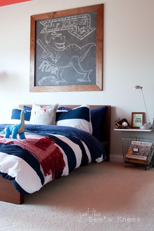 A roundup of lots of great boys rooms designs to help inspire your own boys room. See it on { lilluna.com }!