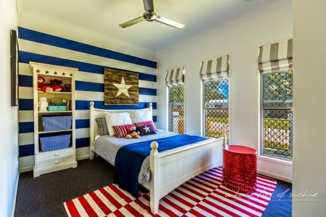 A roundup of lots of great boys rooms designs to help inspire your own boys room. See it on { lilluna.com }!