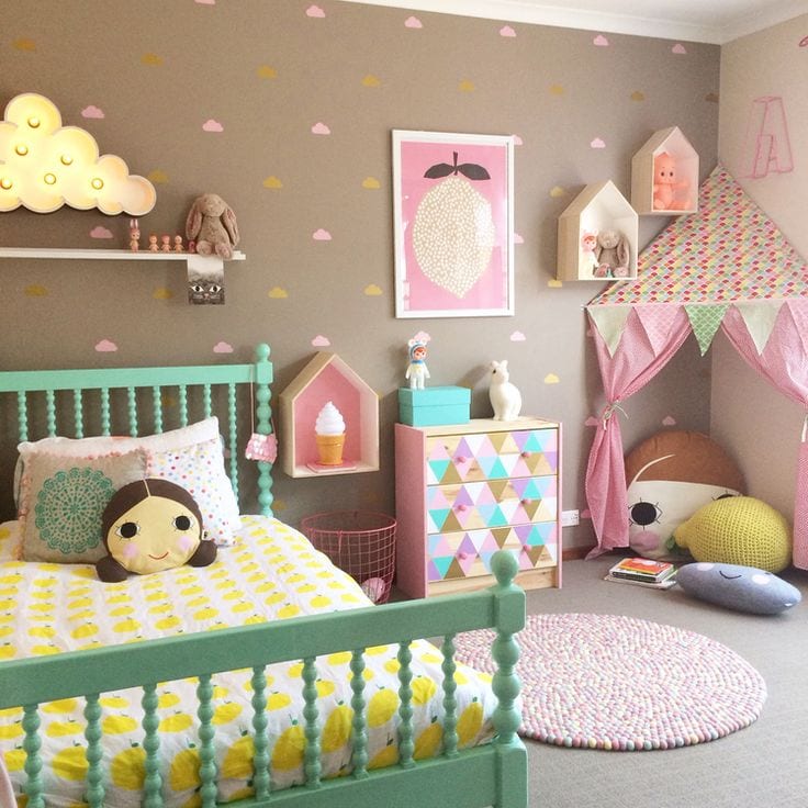 A roundup of gorgeous little girl rooms sure to give you some inspiration! Check it out on { lilluna.com }