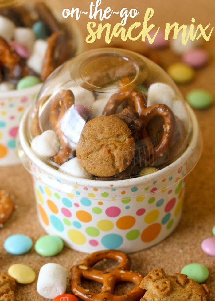 Quick and simple on-the-go Snack Mix perfect for the park or road trips. { lilluna.com }