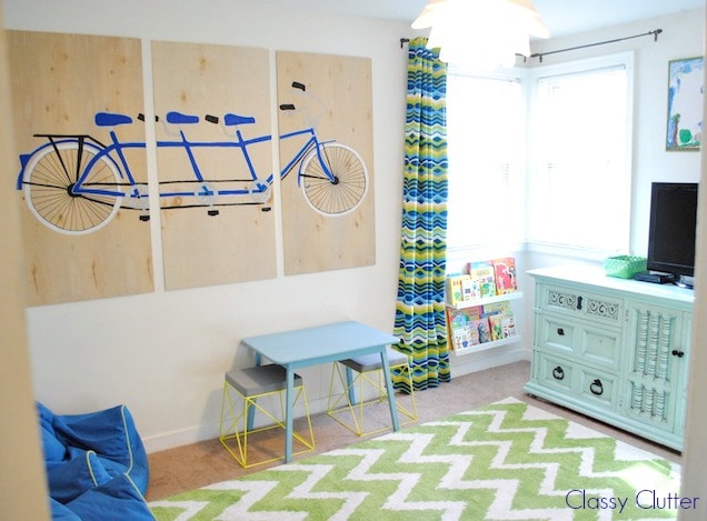 A roundup of amazing playroom ideas! Check it out on { lilluna.com } Lots of great and fun ideas!