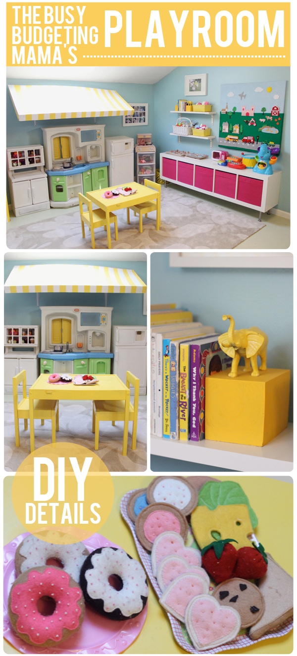 A roundup of amazing playroom ideas! Check it out on { lilluna.com } Lots of great and fun ideas!