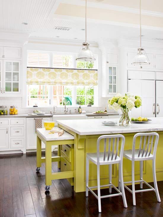 A roundup of beautiful kitchens to inspire your own kitchen design! Check it out on { lilluna.com }