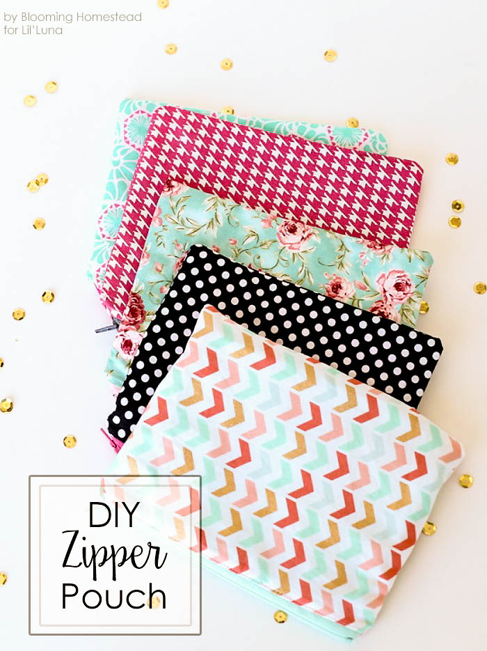 DIY Zipper Pouches – Let's DIY It All – With Kritsyn Merkley