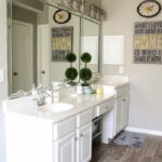 Master Bathroom Makeover on { lilluna.com } Great tips and ideas to help inspire your own creativity!!