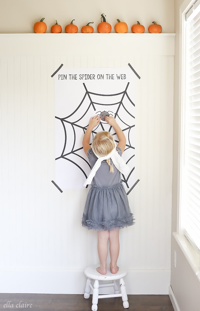 Pin the Spider on the Web by Ella Claire