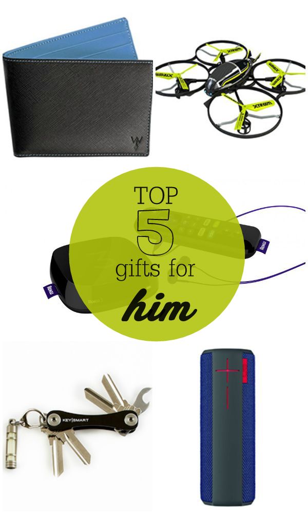 TOP 5 Gifts for Him - perfect for birthdays, special days or the holidays!!