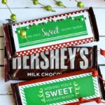 FREE Christmas Candy Bar Wrappers - cute and simple gifts for friends, neighbors and more!