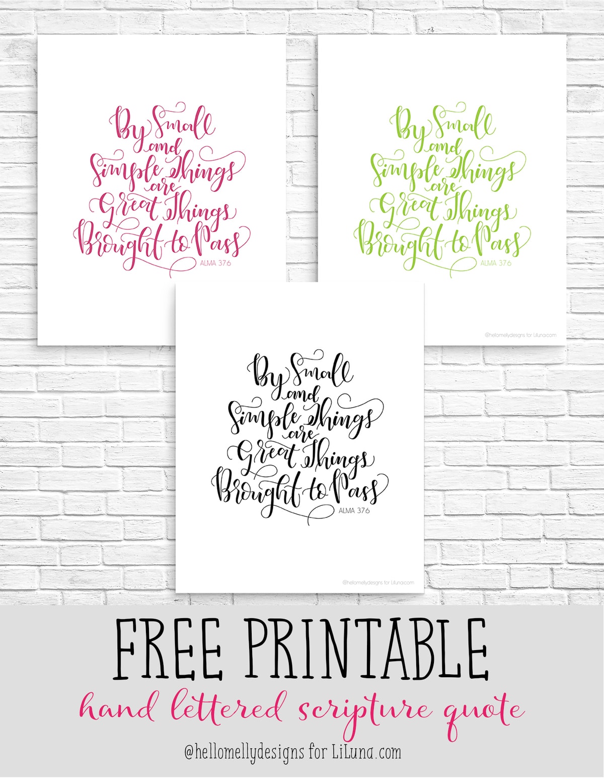 Free Script Fonts – Let's DIY It All – With Kritsyn Merkley