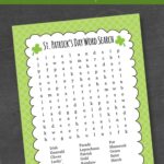 FREE St. Patrick's Day Word Search - the kids love these! This is a great activity to keep kids busy!!