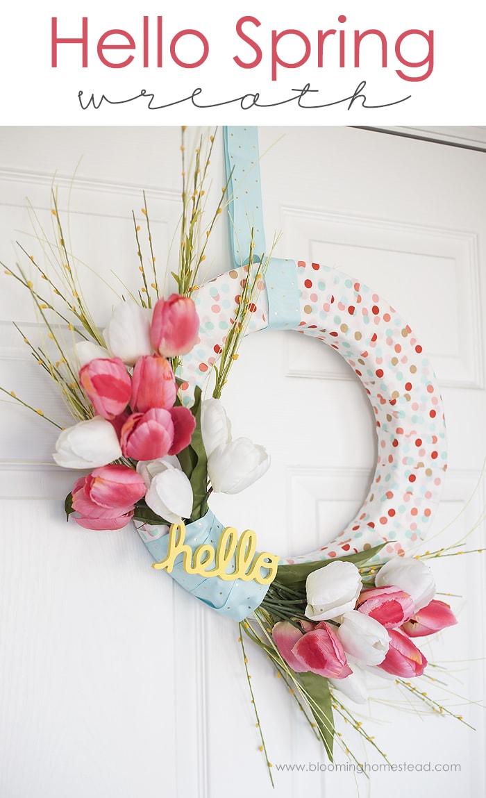 How To Make A Spring Wreath