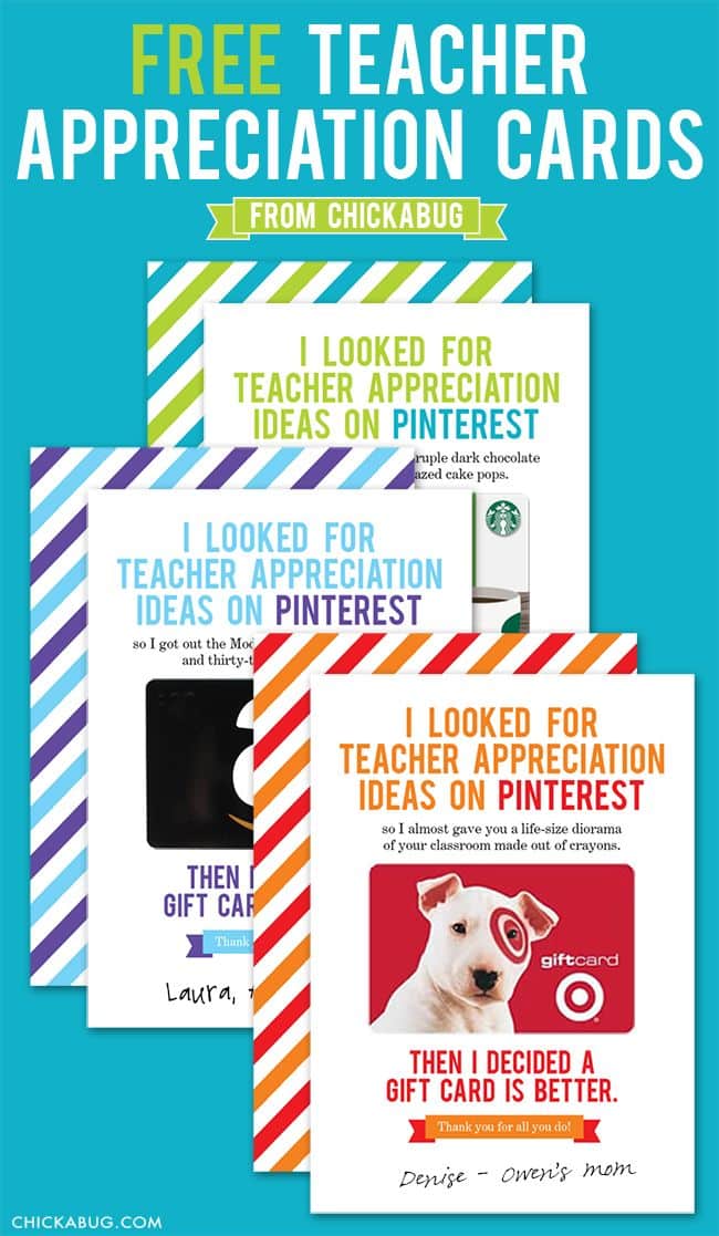 50+ Must-See Teacher Appreciate Gift Ideas on { lilluna.com } Lots of cute and easy to make ideas!