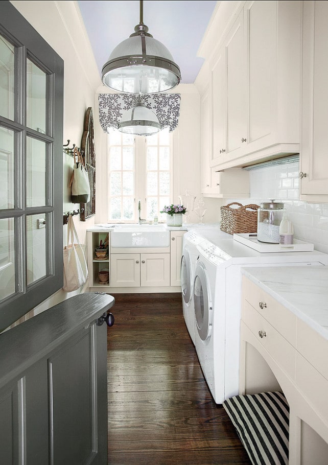 15+ Beautiful Laundry Rooms sure to inspire you for your own laundry room! { lilluna.com }