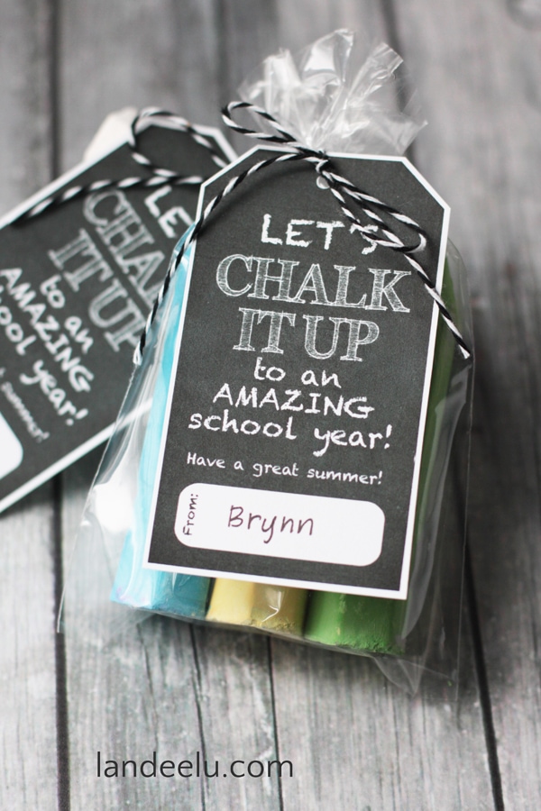 A roundup of 20+ Teacher Appreciation Gifts - lots of great crafts and FREE printables to make for the perfect gift for all those awesome teachers!! { lilluna.com }