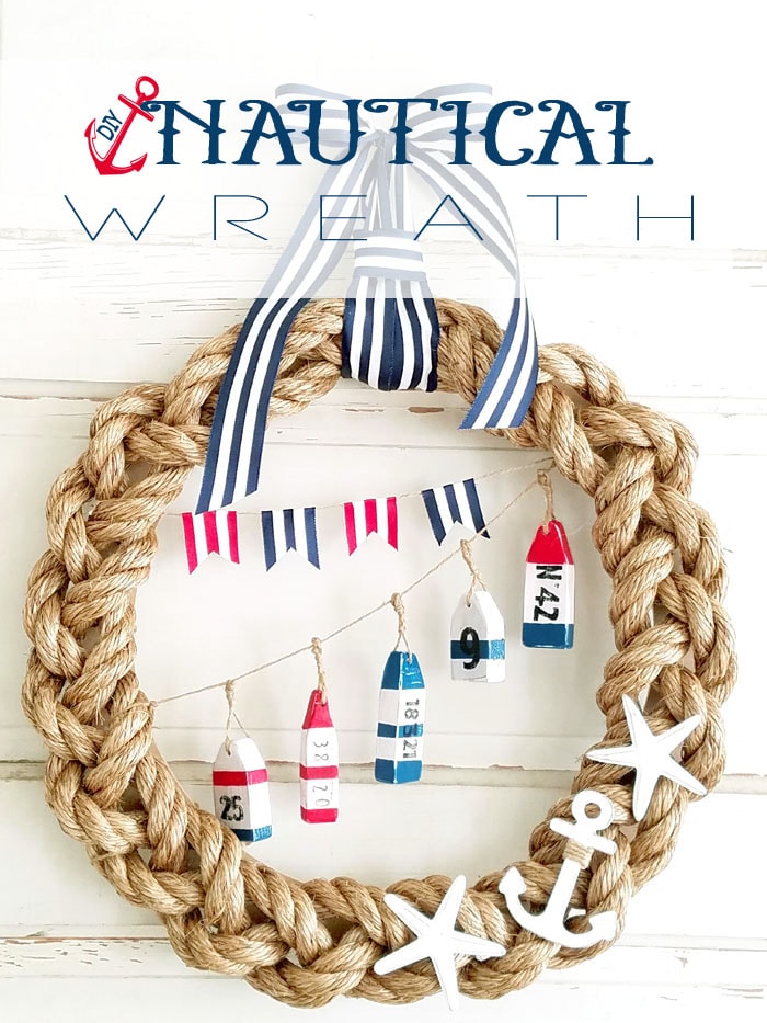 Kelsey Nautical Rope Wreath