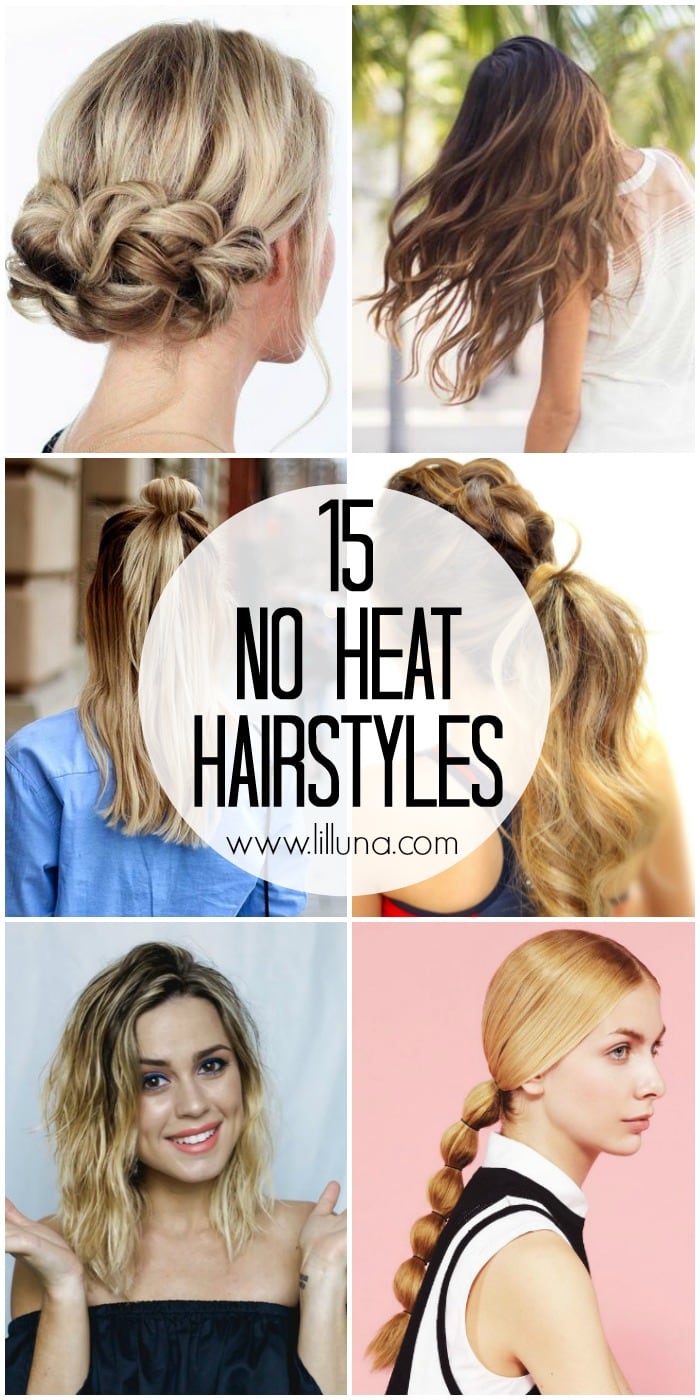 15 No Heat Hairstyles Let s DIY It All With Kritsyn Merkley