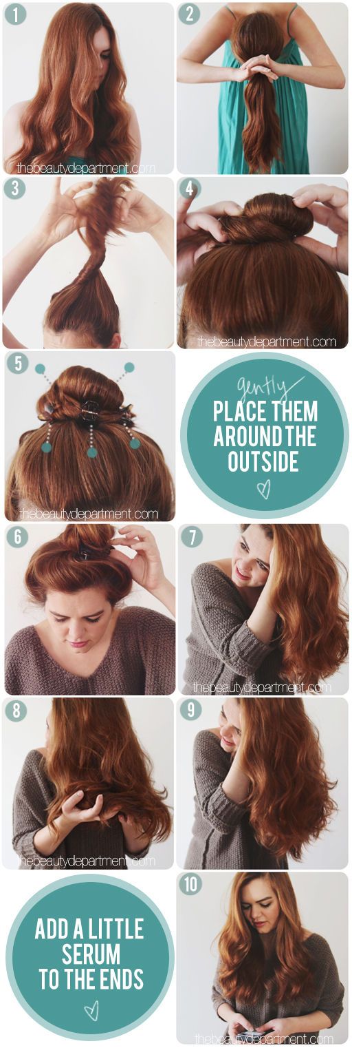 How to style shop my hair without heat