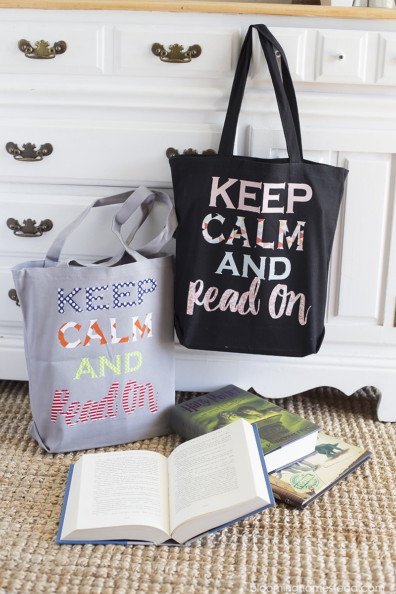 DIY Library Book Bags Let s DIY It All With Kritsyn Merkley