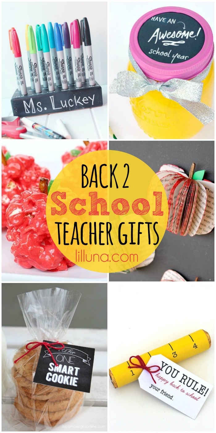 A Roundup of Back 2 School Teacher Gifts on { lilluna.com }