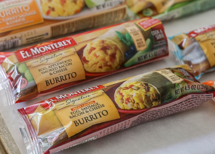 DELICIOUS El Monterey Breakfast Burritos - a family favorite!